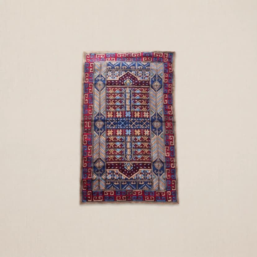 3 ft × 5 ft - Zareen Medallion Aari Rug